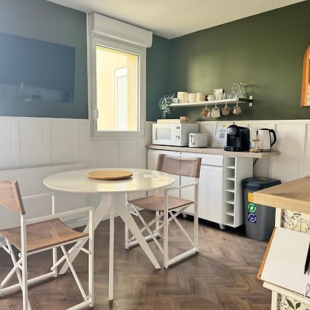 Studio La Petite Oasis- Ideal Couple - Calme - Balcon Sud - Lumineux - 10Min Du Centre & Plage - Proche Centre Juno Beach - Wifi กูร์เซิล-โซร์-แม ภายนอก รูปภาพ