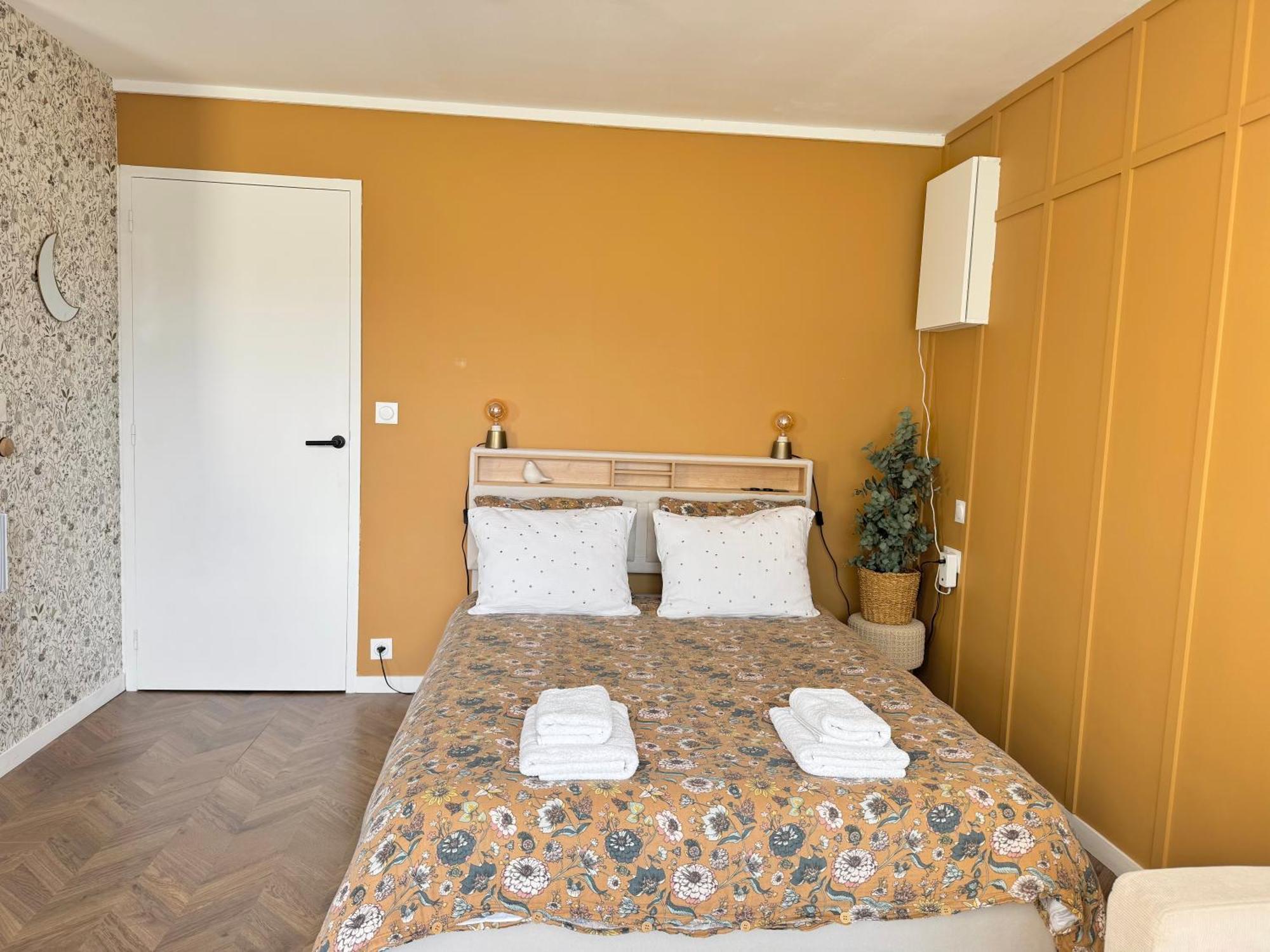 Studio La Petite Oasis- Ideal Couple - Calme - Balcon Sud - Lumineux - 10Min Du Centre & Plage - Proche Centre Juno Beach - Wifi กูร์เซิล-โซร์-แม ภายนอก รูปภาพ