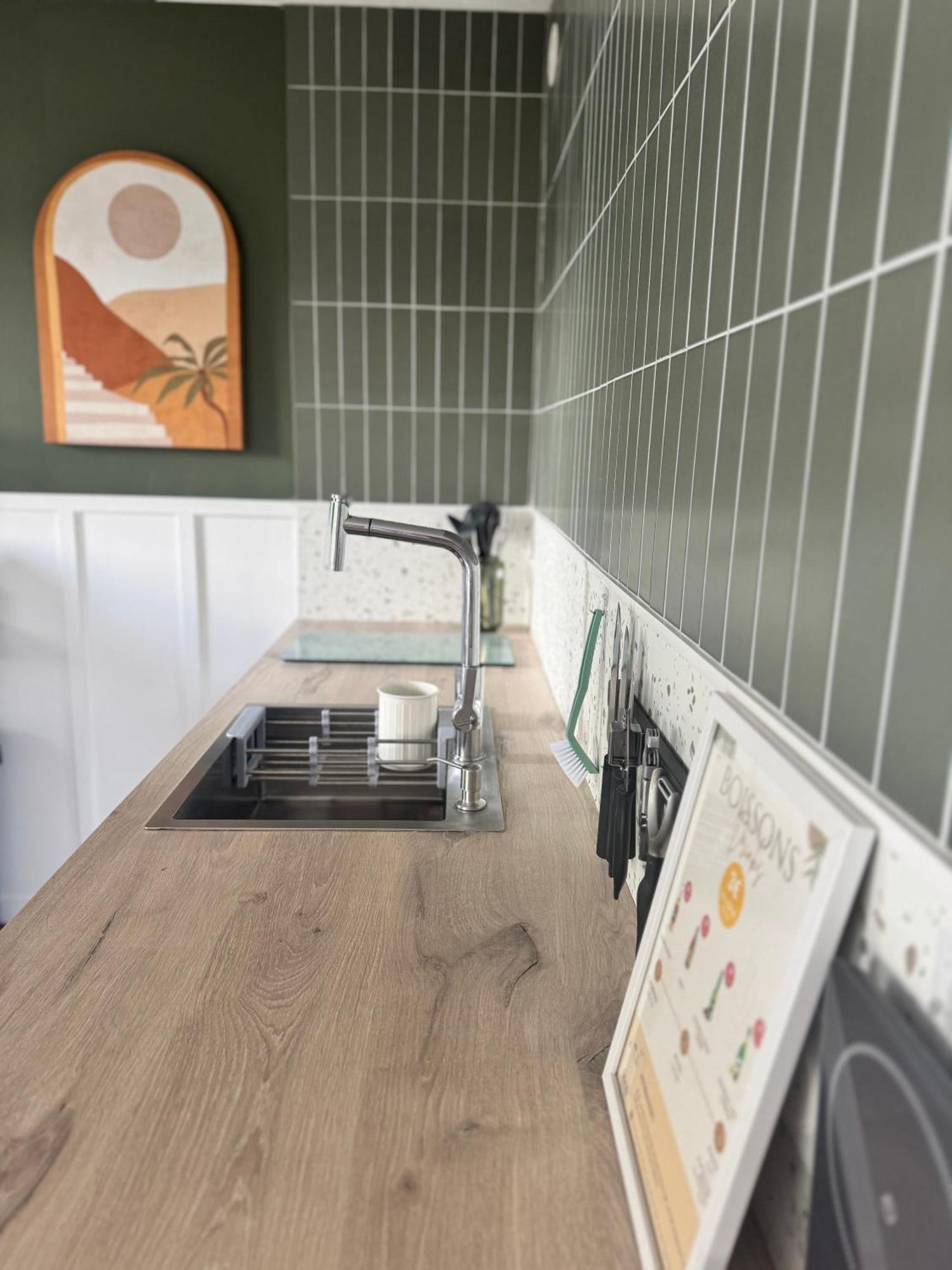 Studio La Petite Oasis- Ideal Couple - Calme - Balcon Sud - Lumineux - 10Min Du Centre & Plage - Proche Centre Juno Beach - Wifi กูร์เซิล-โซร์-แม ภายนอก รูปภาพ